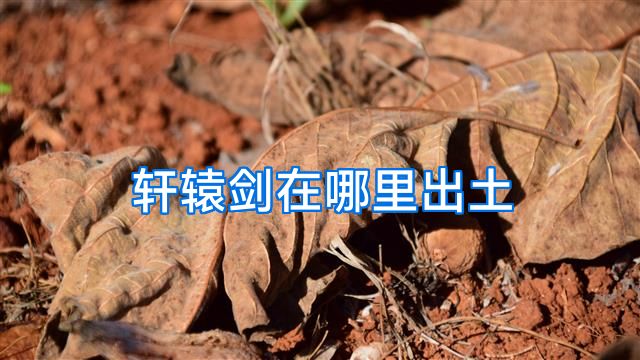 轩辕剑在哪里出土