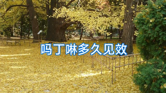 吗丁啉多久见效