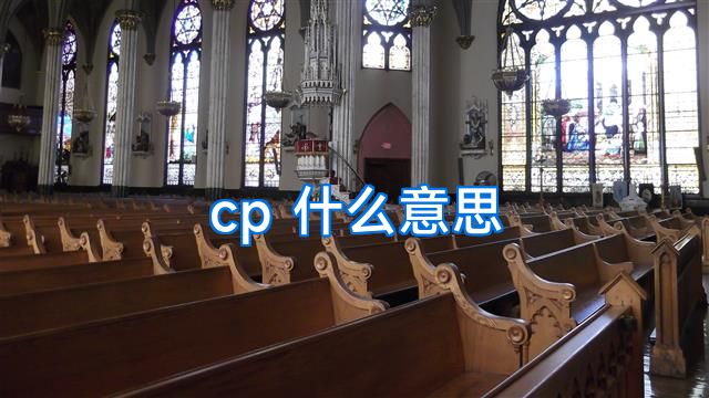 cp 什么意思