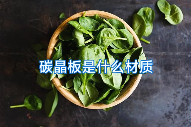 碳晶板是什么材质